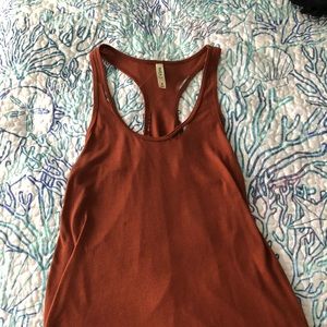 RVCA distressed tank top